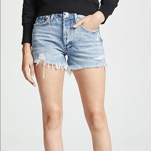 AGOLDE 
Parker Vintage Loose Fit Cutoff Shorts